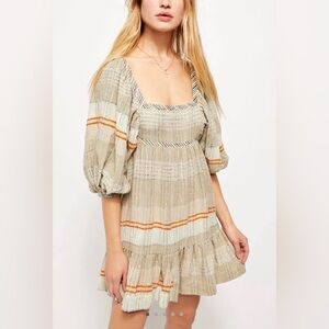 All Lined Up Mini Dress MSRP $148